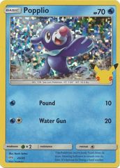 Popplio - 23/25 - McDonald's 25th Anniversary Promo - Holo