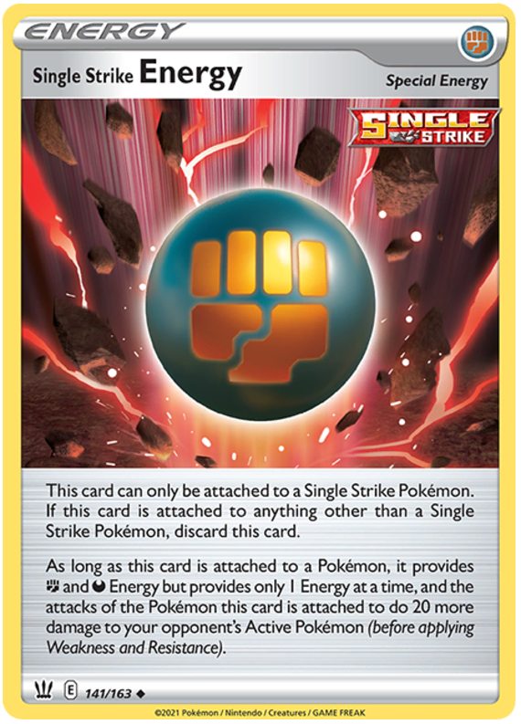 Single Strike Energy - 141/163