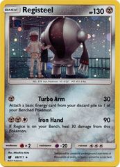 Registeel - 68/111 - Blister Exclusive - Cosmos Holo