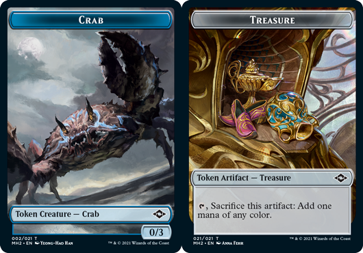 Crab Token // Treasure Token