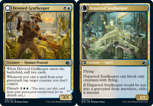 Devoted Grafkeeper // Departed Soulkeeper