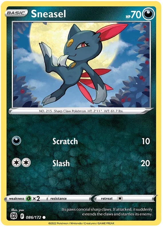 Sneasel - 086/172
