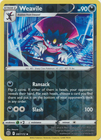 Weavile - 087/172