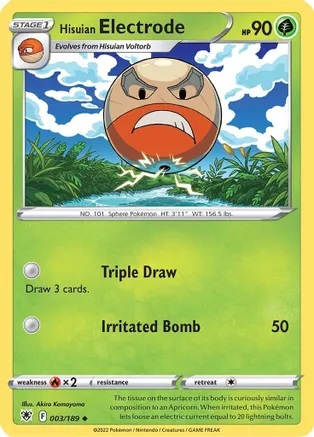 Hisuian Electrode - 003/189