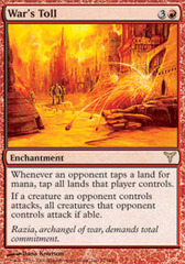 War's Toll - Foil
