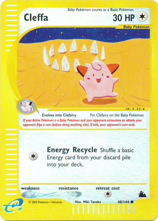 Cleffa - 48/144 - Common - Reverse Holo