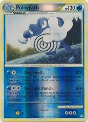 Poliwrath - 21/95 - Rare - Reverse Holo