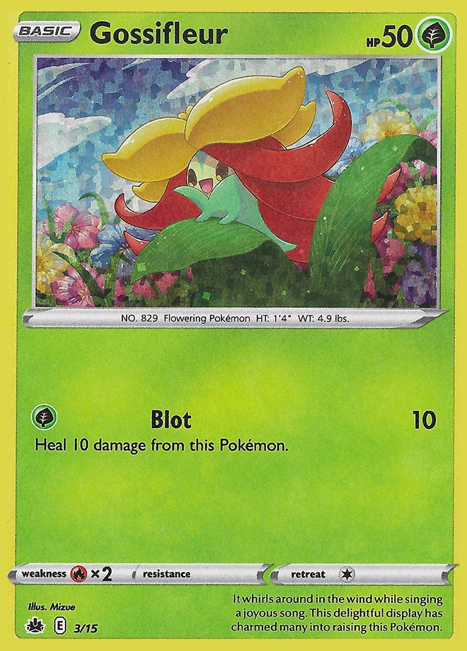 Gossifleur - 3/15 McDonald's Promos 2022 Holo