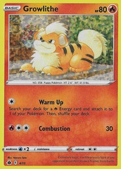Growlithe - 4/15 - McDonald's Promos 2022 - Holo