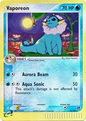 Vaporeon - 25/100 - Rare - Reverse Holo
