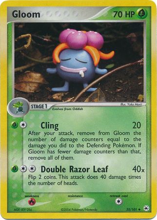 Gloom - 35/101 - Uncommon - Reverse Holo