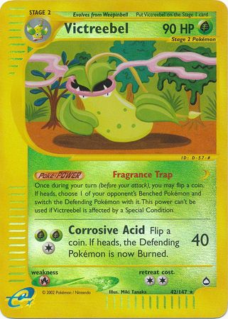 Victreebel - 42/147 - Rare - Reverse Holo