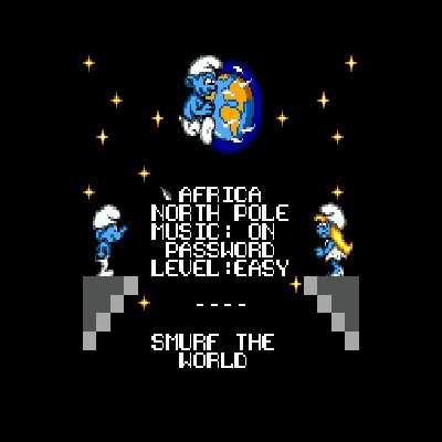 The Smurfs Travel the World
