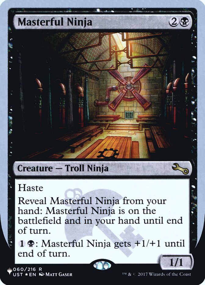 Masterful Ninja - Foil - The List