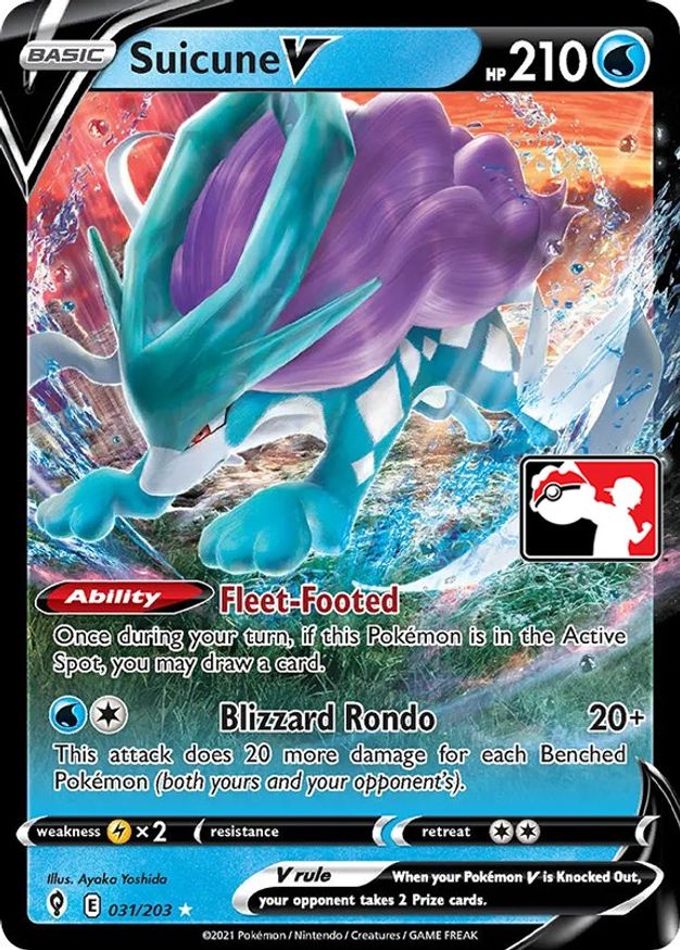 Suicune V - 031/203 - Ultra Rare