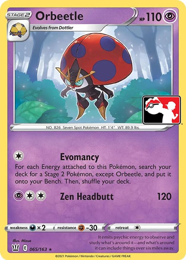 Orbeetle - 065/163 - Holo Rare