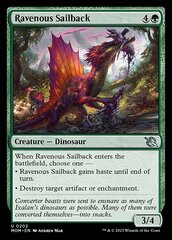 Ravenous Sailback - Foil
