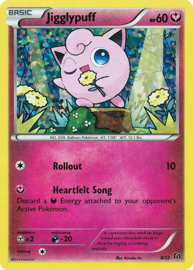 Jigglypuff - 8/12 - McDonalds Promos 2016 - Holo