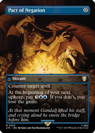 Pact of Negation - Foil - Borderless