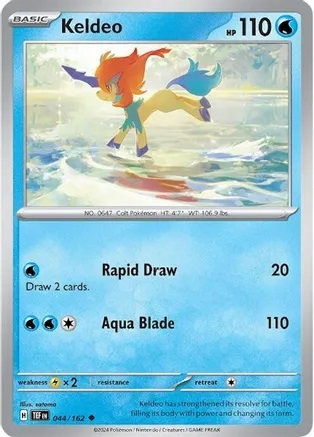 Keldeo - 044/162 - Uncommon - Reverse Holo