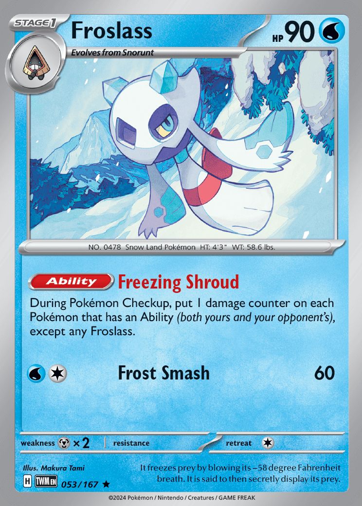Froslass - 053/167 - Holo Rare
