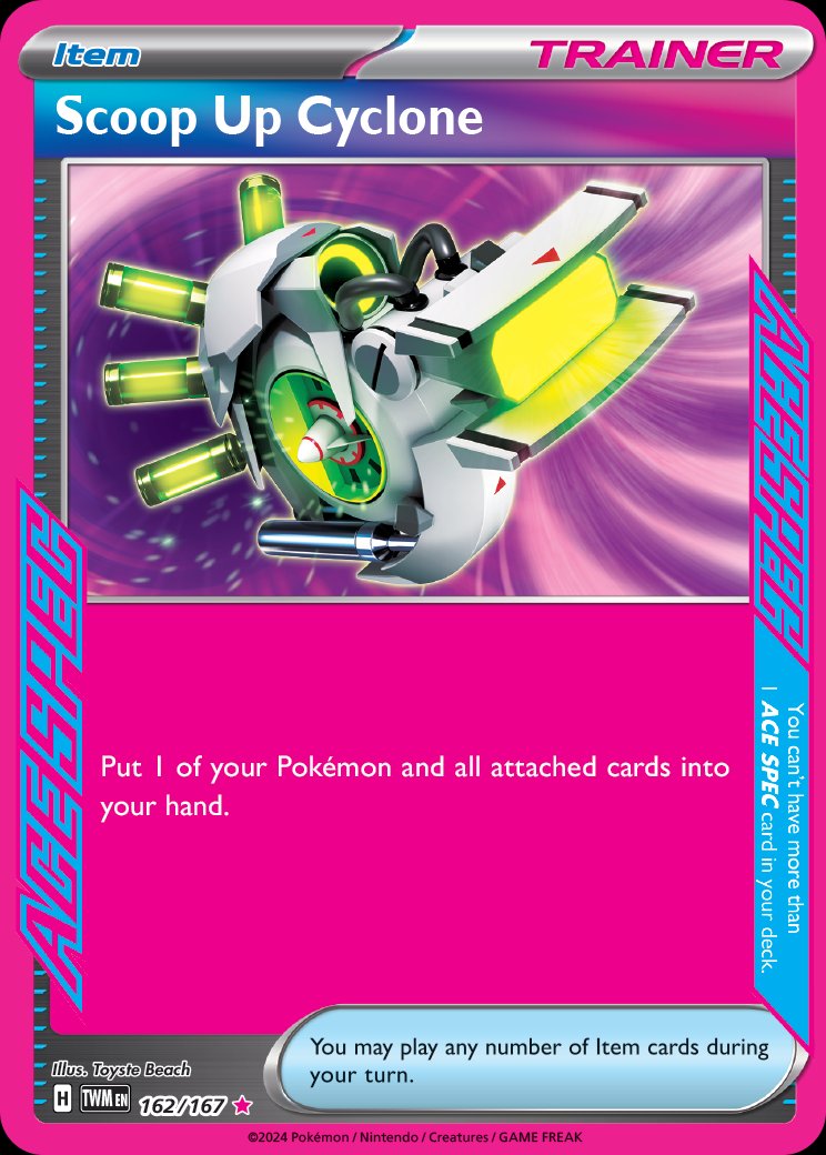 Scoop Up Cyclone - 162/167 Ace Rare
