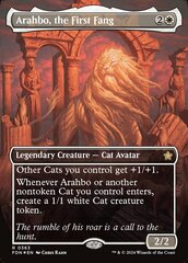 Arahbo, the First Fang - Mana Foil - Borderless