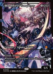 Bloodthirsty Conqueror - Foil - Showcase