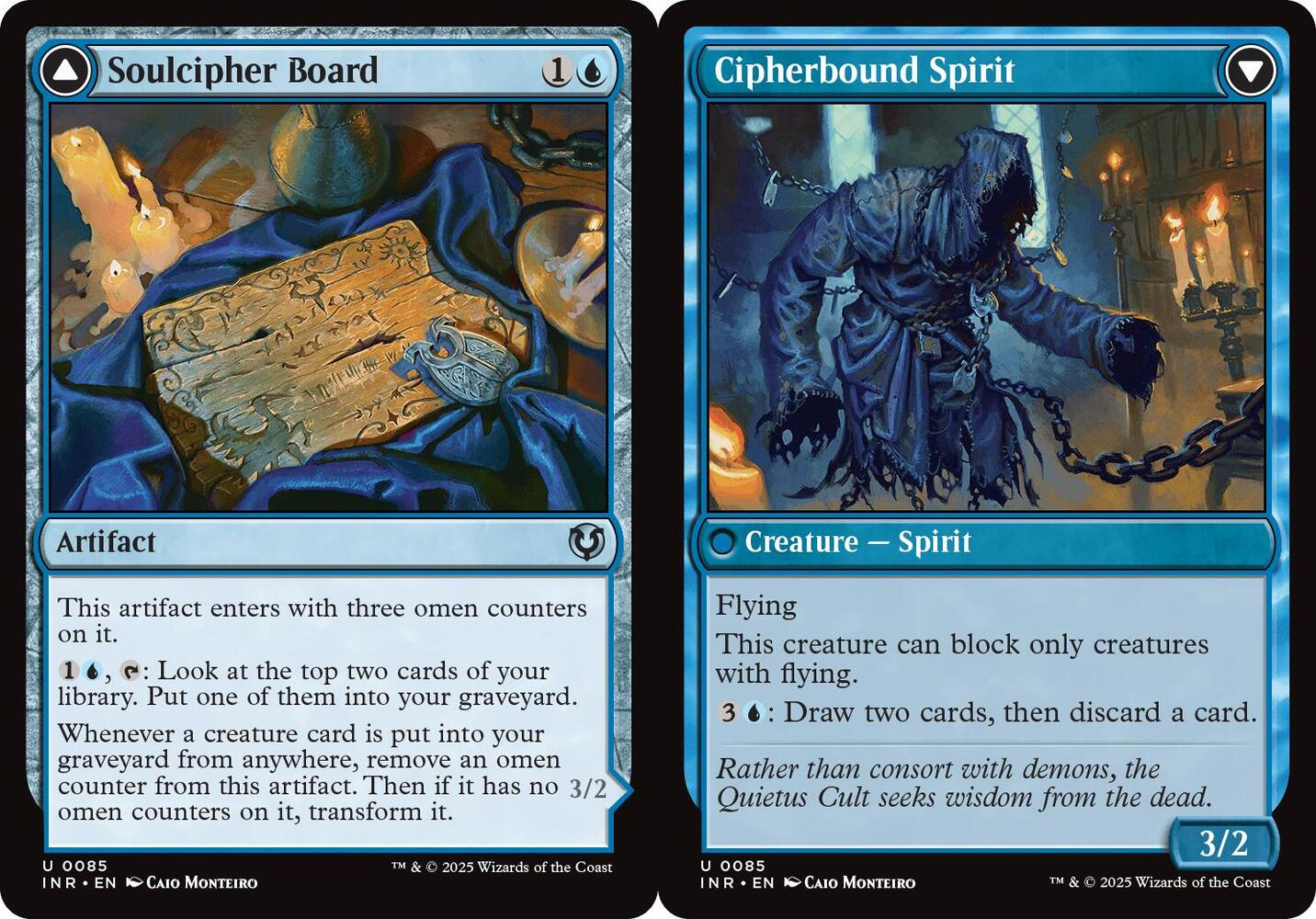 Soulcipher Board // Cipherbound Spirit