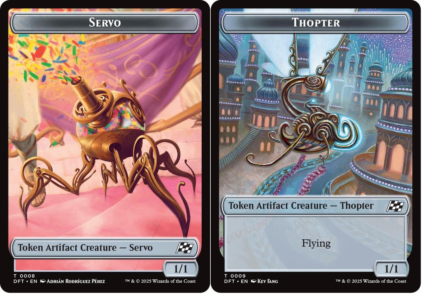 Servo // Thopter (0009) Double-Sided Token