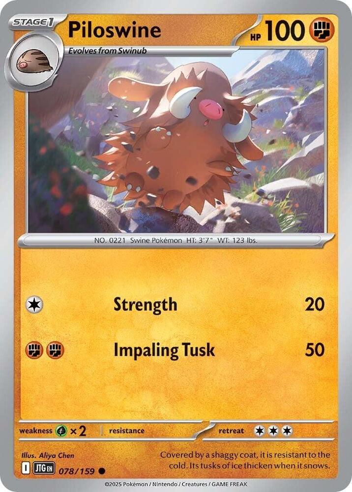 Piloswine - / - Common