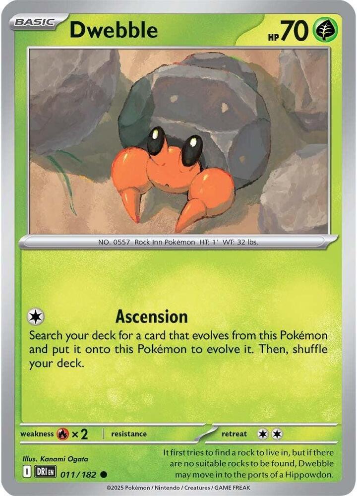 Dwebble - /182 - Common