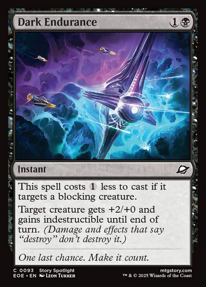 Dark Endurance - Foil