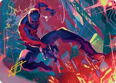 Spider-Man 2099 Art Card - Gold-Stamped Signature