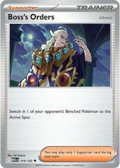 Boss's Orders [Ghetsis] - 114/132 - Uncommon - Reverse Holo