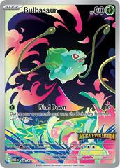 Bulbasaur - 133/132 - Illustration Rare - Mega Evolution Stamped