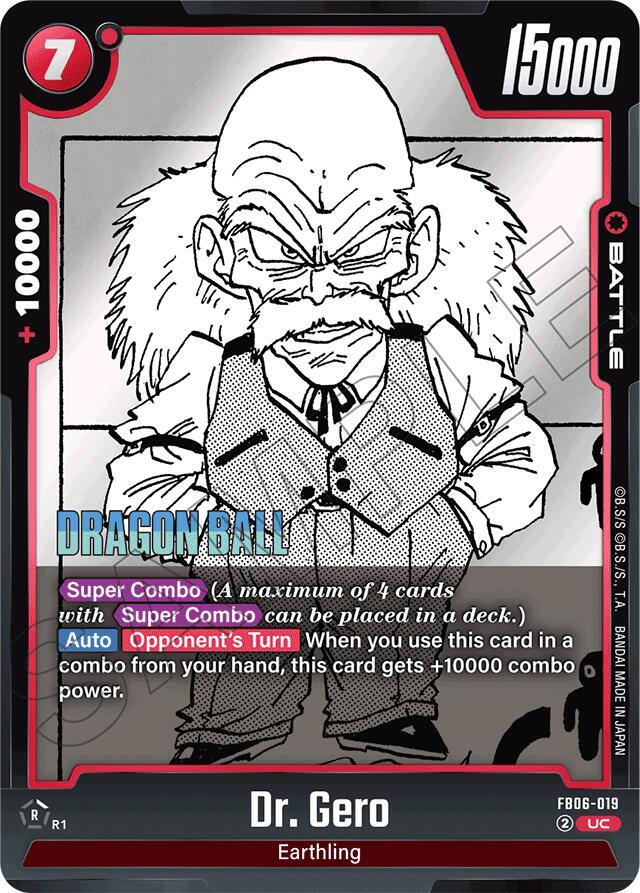Dr. Gero - FB06-019 - UC - Holofoil