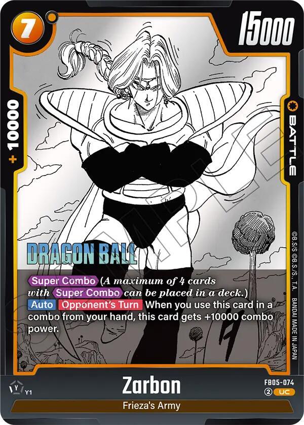Zarbon - FB05-074 - UC - Holofoil