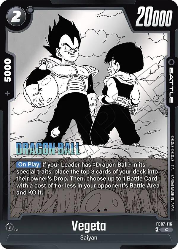 Vegeta - FB07-116 - C - Holofoil