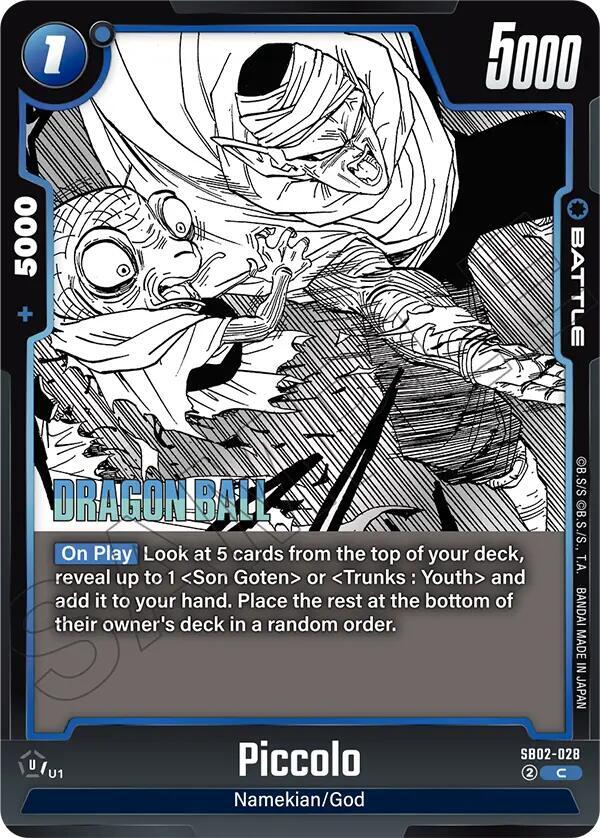 Piccolo - SB02-028 - C - Holofoil