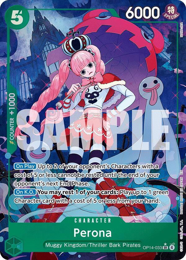 Perona (Alternate Art) - OP14-033 - SR - Foil