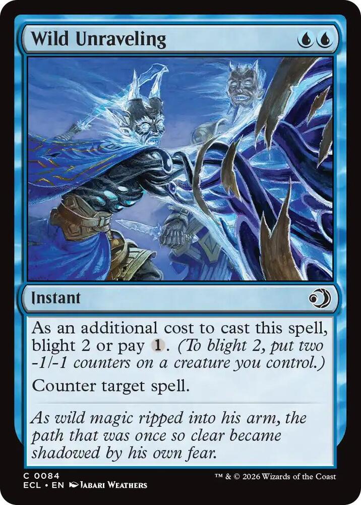 Wild Unraveling - Foil