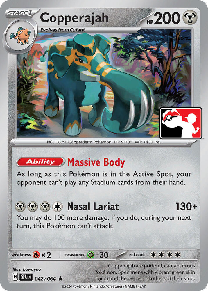 Copperajah - 042/064 - Rare - Cosmos Holo