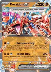 Koraidon ex - 121/217 - Double Rare