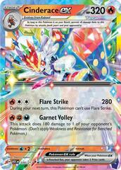 Cinderace ex - 038/217 - Double Rare