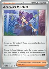 Acerola's Mischief - 180/217 - Uncommon