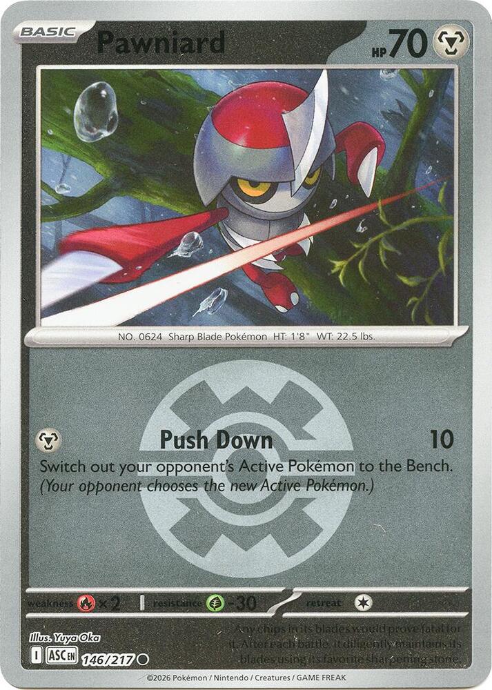 Pawniard (Quick Ball) - 146/217 - Common - Reverse Holo