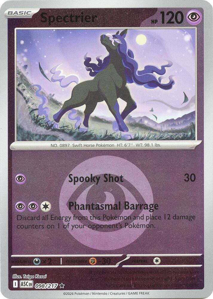 Spectrier (Energy Symbol) - 098/217 - Rare - Reverse Holo