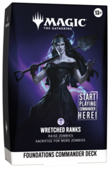Foundations Commander Deck - Wretched Ranks