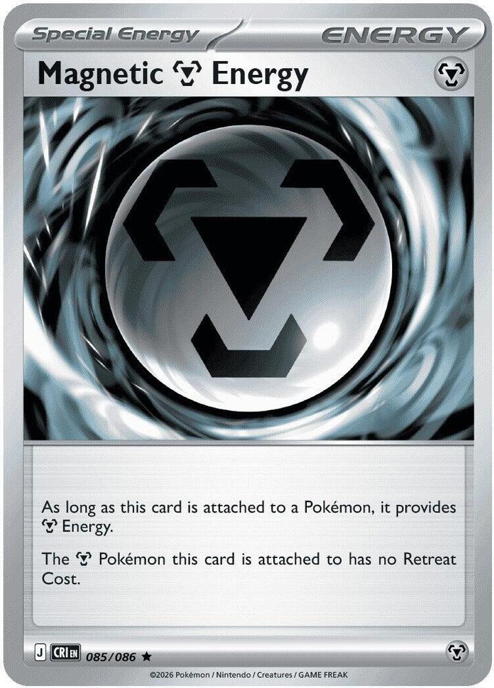 Magnetic Metal Energy - 085/086 - Holo Rare